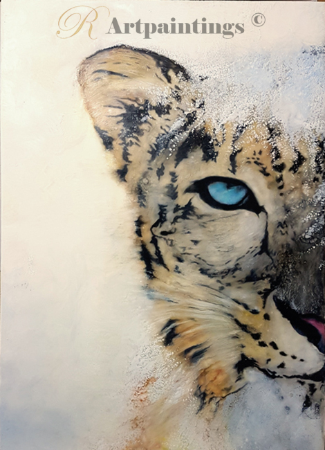 Gemälde Leopard