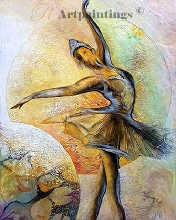 Gemälde Ballerina